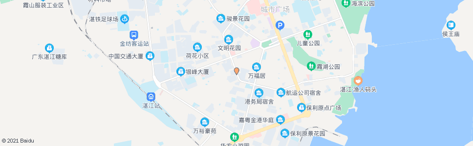 湛江建新西路_公交站地图_湛江公交_妙搜公交查询2024