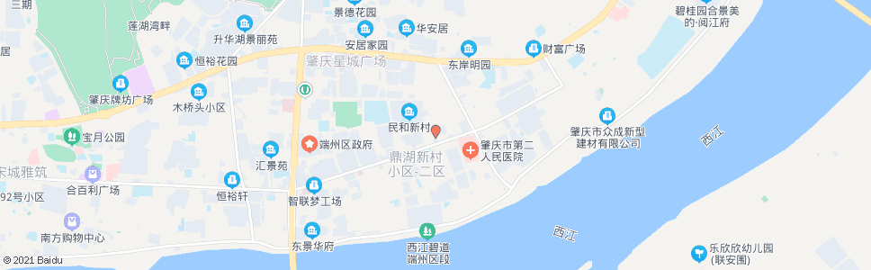 肇庆建平街_公交站地图_肇庆公交_妙搜公交查询2024