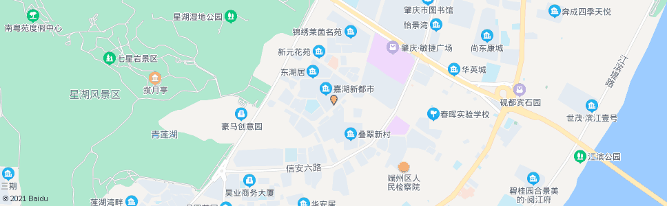 肇庆嘉湖新都市南门_公交站地图_肇庆公交_妙搜公交查询2024