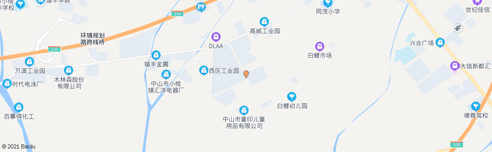 中山华园路2_公交站地图_中山公交_妙搜公交查询2025