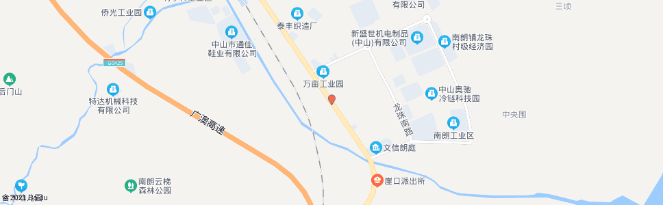 中山泮沙四村_公交站地图_中山公交_妙搜公交查询2024