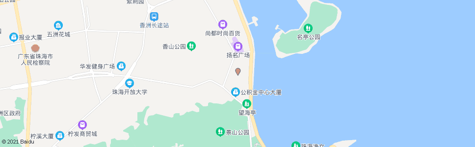 珠海南广沙村_公交站地图_珠海公交_妙搜公交查询2025