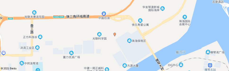 珠海天科路北_公交站地图_珠海公交_妙搜公交查询2024