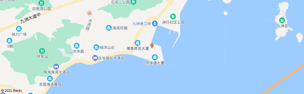 珠海海愉半岛(公交招呼站)_公交站地图_珠海公交_妙搜公交查询2024