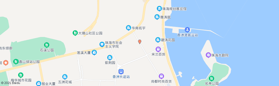 珠海华海路口_公交站地图_珠海公交_妙搜公交查询2025