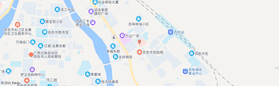 百色中医院_公交站地图_百色公交_妙搜公交查询2024