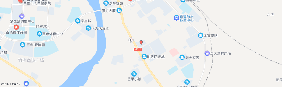 百色市公安交警支队_公交站地图_百色公交_妙搜公交查询2024