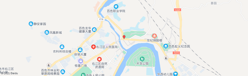 百色纪念碑_公交站地图_百色公交_妙搜公交查询2024