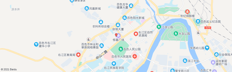 百色新兴电影院_公交站地图_百色公交_妙搜公交查询2024