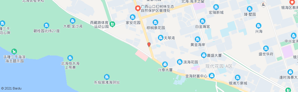 北海云南中路_公交站地图_北海公交_妙搜公交查询2024