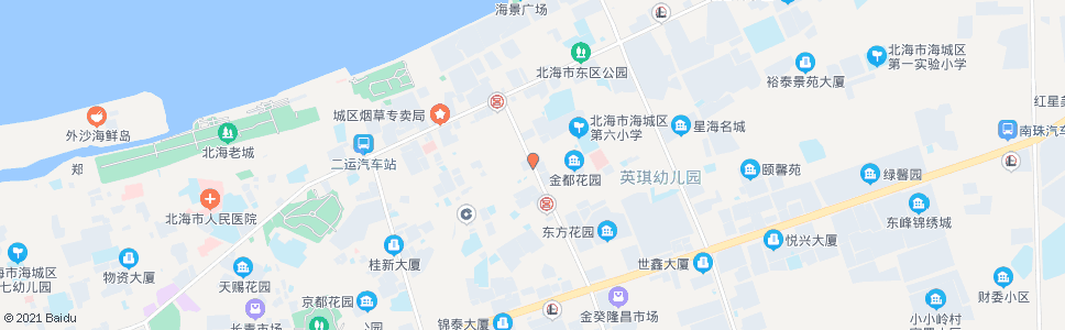 北海湖南路口_公交站地图_北海公交_妙搜公交查询2024