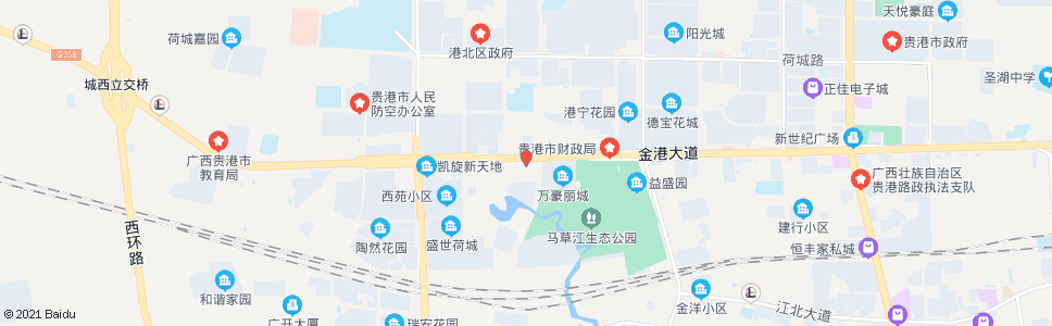 贵港果菜饲料批发市场_公交站地图_贵港公交_妙搜公交查询2024