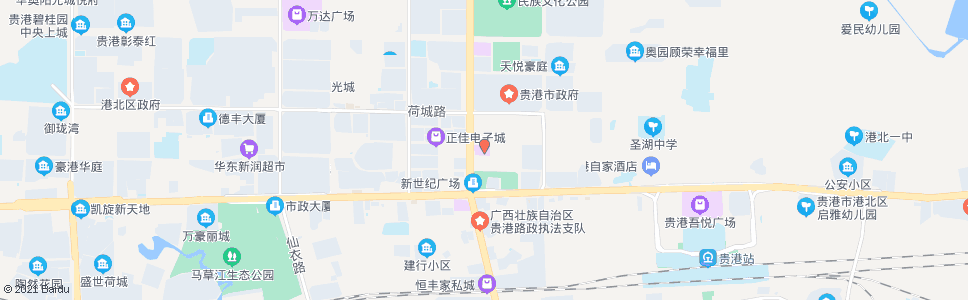 贵港梦之岛百货_公交站地图_贵港公交_妙搜公交查询2024