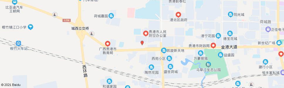 贵港大西南林产品市场_公交站地图_贵港公交_妙搜公交查询2024