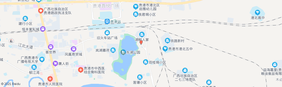 贵港湖畔人家_公交站地图_贵港公交_妙搜公交查询2024