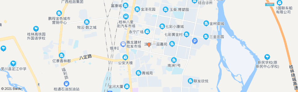 桂林八里二路路口_公交站地图_桂林公交_妙搜公交查询2025