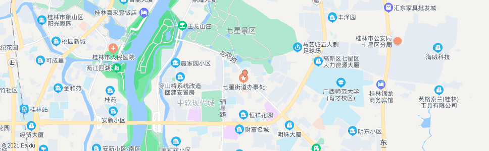 桂林三里店_公交站地图_桂林公交_妙搜公交查询2024