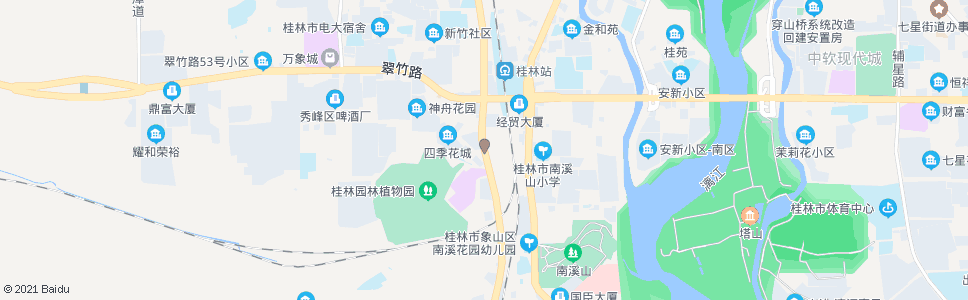 桂林公交铁西车场_公交站地图_桂林公交_妙搜公交查询2024