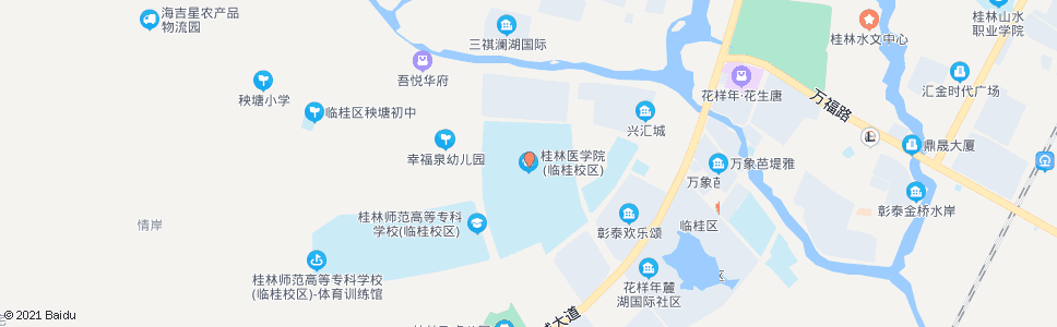 桂林桂林医学院_公交站地图_桂林公交_妙搜公交查询2024