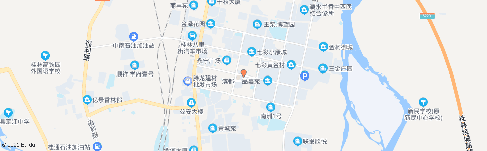 桂林八里三路_公交站地图_桂林公交_妙搜公交查询2024