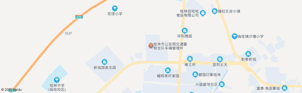 桂林市车管所_公交站地图_桂林公交_妙搜公交查询2024