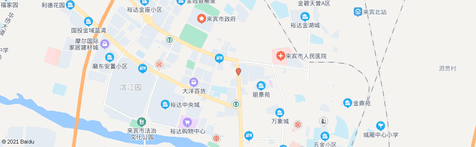 来宾市地税局_公交站地图_来宾公交_妙搜公交查询2024