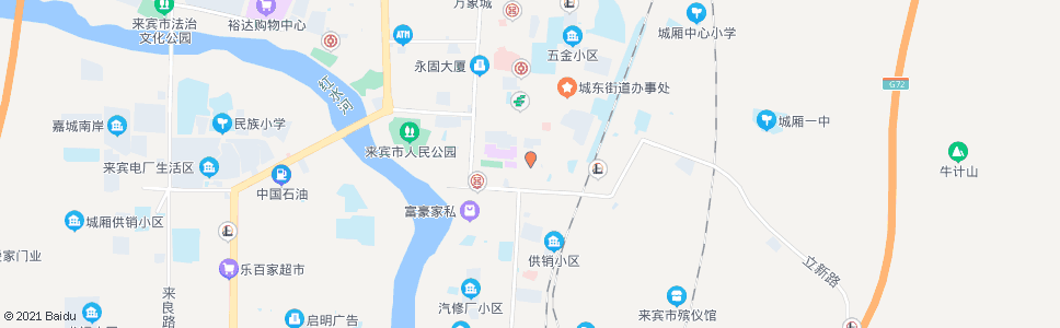 来宾维林百家惠超市_公交站地图_来宾公交_妙搜公交查询2024