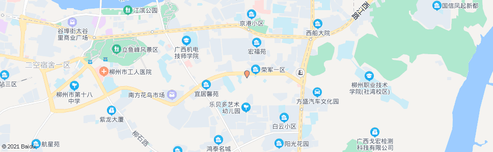 柳州市老人康乐园_公交站地图_柳州公交_妙搜公交查询2025