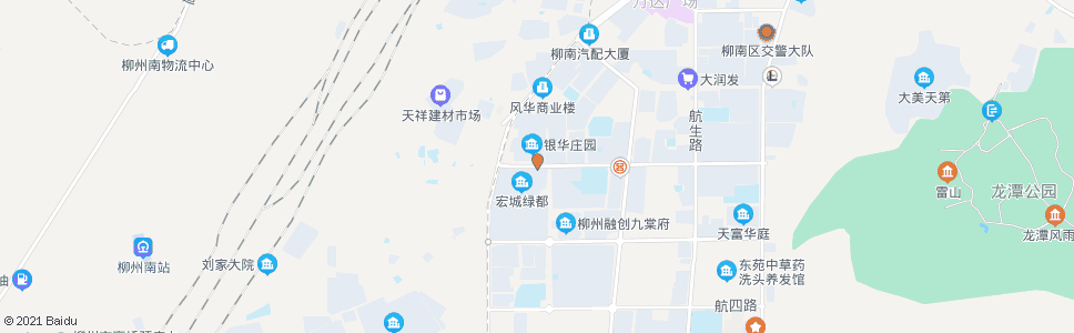 柳州航二路西_公交站地图_柳州公交_妙搜公交查询2024