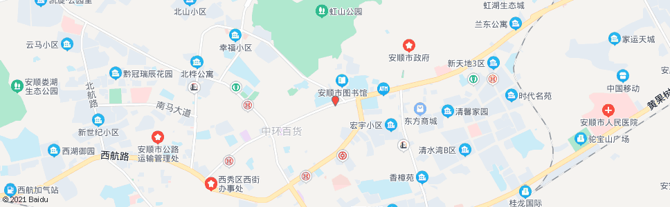 安顺东门坡_公交站地图_安顺公交_妙搜公交查询2024