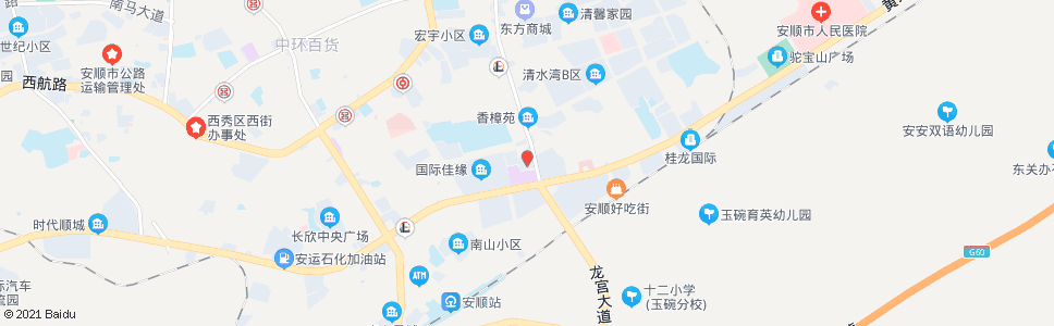 安顺市公安局(市府路)_公交站地图_安顺公交_妙搜公交查询2024