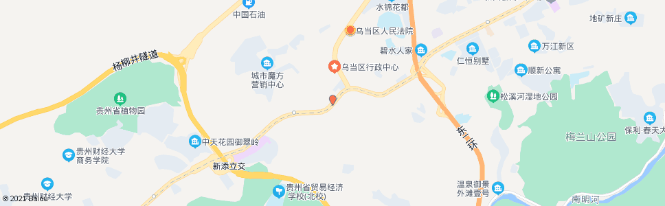 贵阳航天大道路口_公交站地图_贵阳公交_妙搜公交查询2024