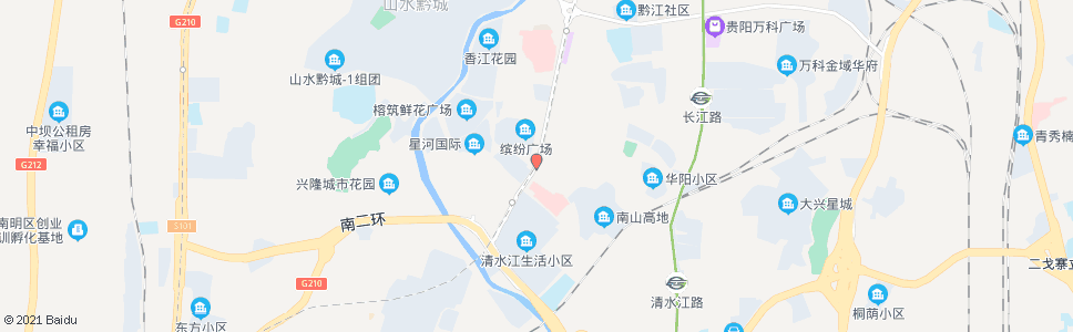 贵阳黄河路(南)_公交站地图_贵阳公交_妙搜公交查询2025