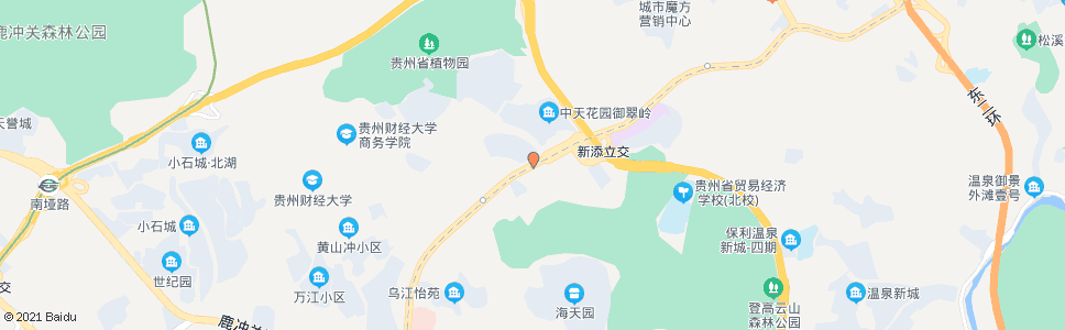 贵阳贵大茶店校区_公交站地图_贵阳公交_妙搜公交查询2024