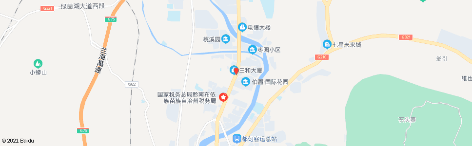 黔南红旗新村_公交站地图_黔南公交_妙搜公交查询2024