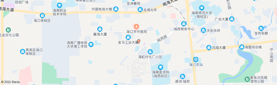 海口坡巷路_公交站地图_海口公交_妙搜公交查询2025