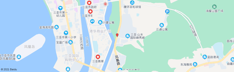 三亚山水国际_公交站地图_三亚公交_妙搜公交查询2024