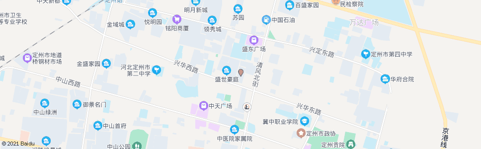 保定旭景园小区_公交站地图_保定公交_妙搜公交查询2025