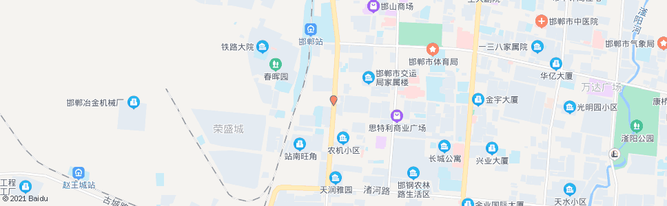 邯郸浴新大街贸易路口_公交站地图_邯郸公交_妙搜公交查询2024