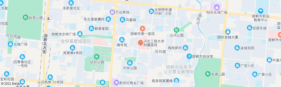 邯郸医专附属医院_公交站地图_邯郸公交_妙搜公交查询2024