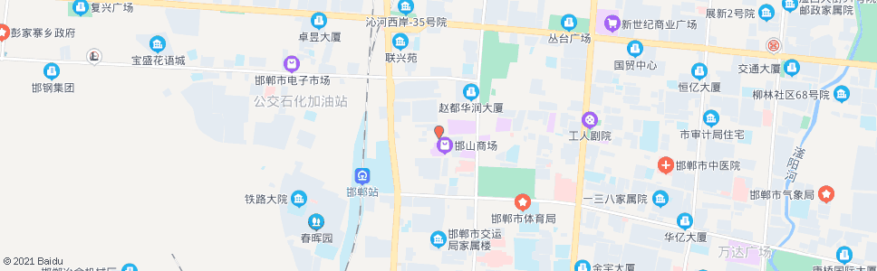 邯郸和平路邯山街口_公交站地图_邯郸公交_妙搜公交查询2024