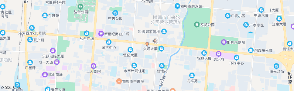 邯郸丽都国际大酒店_公交站地图_邯郸公交_妙搜公交查询2024