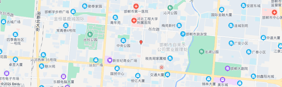 邯郸仁泰仁康药房_公交站地图_邯郸公交_妙搜公交查询2024