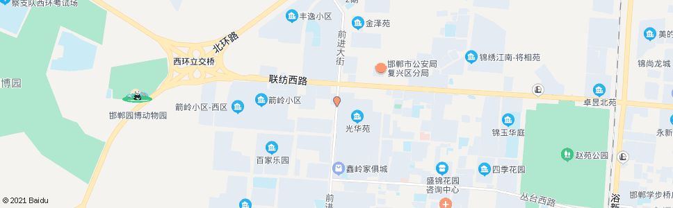 邯郸彭家寨派出所_公交站地图_邯郸公交_妙搜公交查询2025