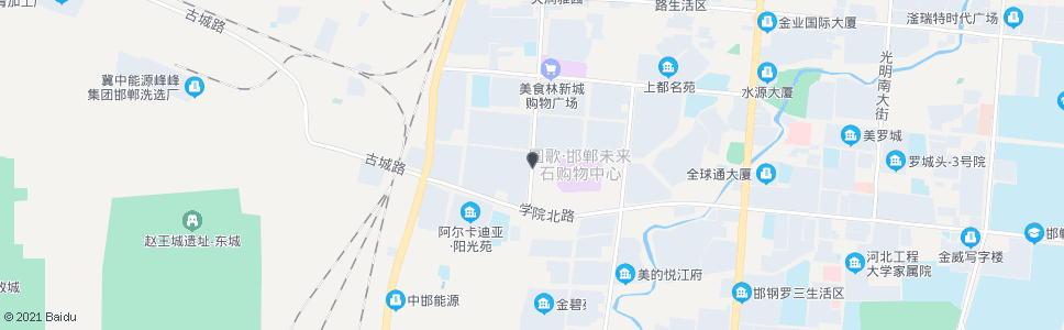 邯郸浴新大街学院北路_公交站地图_邯郸公交_妙搜公交查询2024