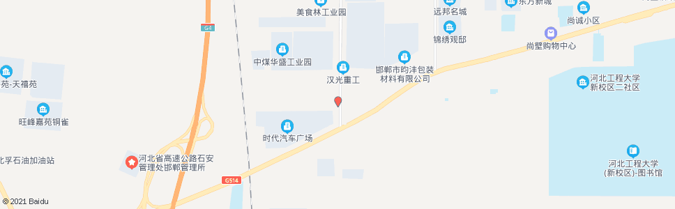 邯郸和谐大街邯临路口_公交站地图_邯郸公交_妙搜公交查询2025