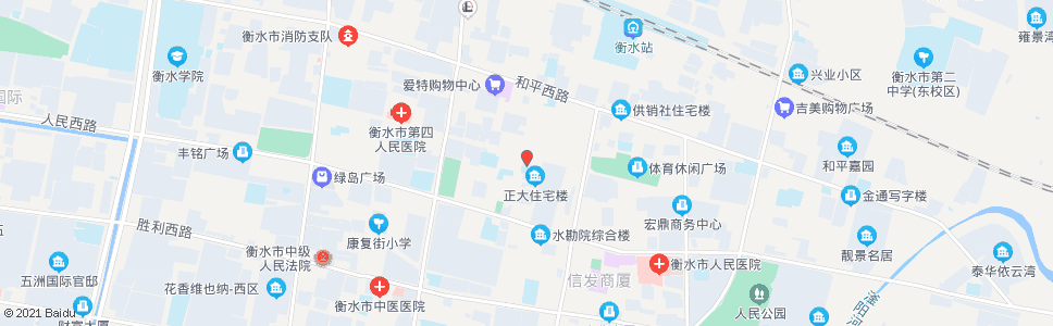 衡水阳光大洒店_公交站地图_衡水公交_妙搜公交查询2024