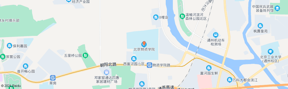 廊坊北京物资学院_公交站地图_廊坊公交_妙搜公交查询2024