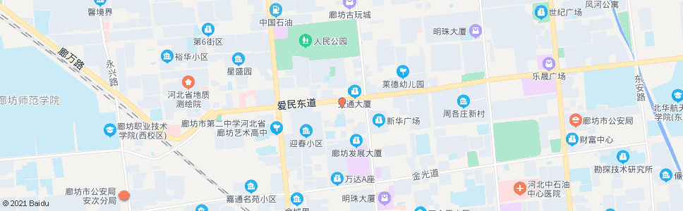 廊坊新华书店站_公交站地图_廊坊公交_妙搜公交查询2024