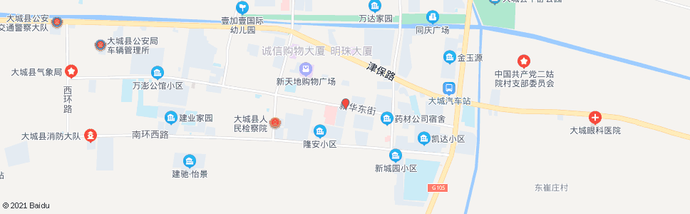 廊坊县医院_公交站地图_廊坊公交_妙搜公交查询2024